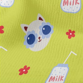 Cat With Flower Glasses Terry