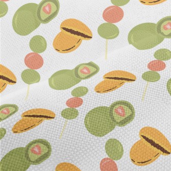 Cartoon Japanese Dessert Performance Linen
