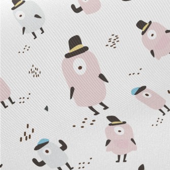 Cute Gentleman Little Monster Twill