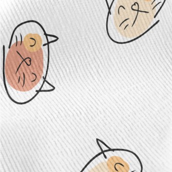 Colorful Graffiti Cat Standard Corduroy