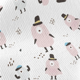 Cute Gentleman Little Monster Standard Corduroy