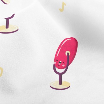 Cute Singing Microphone Micro Fleece