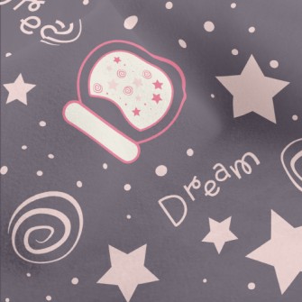 Hand Drawn Dream Night Micro Fleece