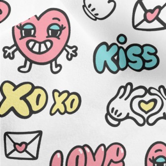 Girls' Graffiti Micro Fleece