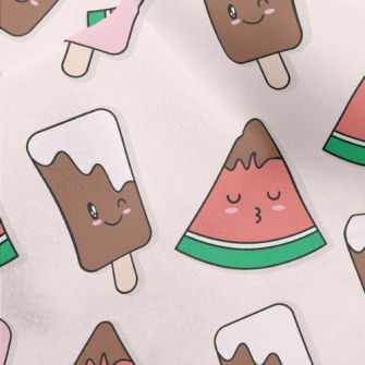 Kawaii Ice Cream Micro Fleece