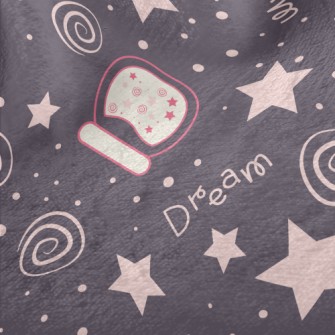 Hand Drawn Dream Night Minky