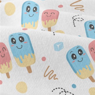 Happy Blue Pink Popsicle Modern Jersey