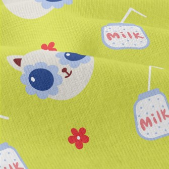 Cat With Flower Glasses Modern Jersey