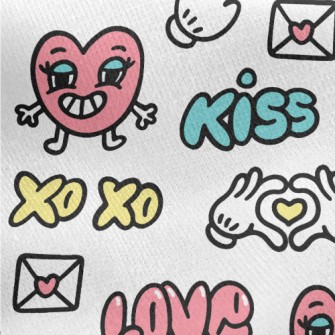 Girls' Graffiti Jersey Backed Fleece