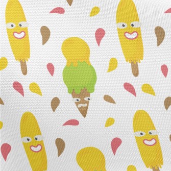 Funny Face Ice Cream Pongee