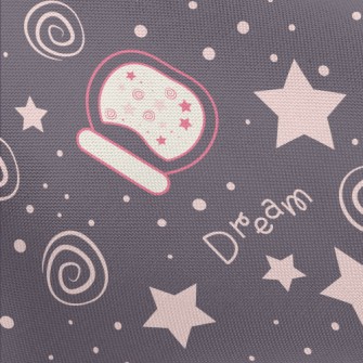 Hand Drawn Dream Night Pongee