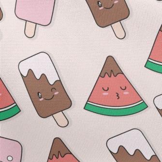 Kawaii Ice Cream Pongee