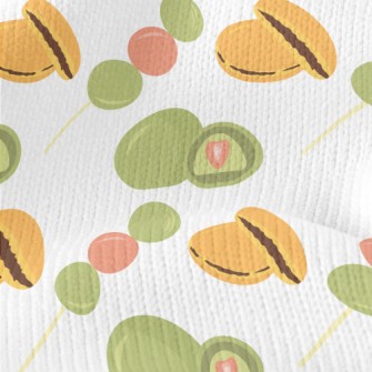 Cartoon Japanese Dessert Stretch Jersey
