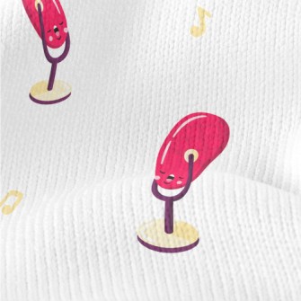 Cute Singing Microphone Stretch Jersey
