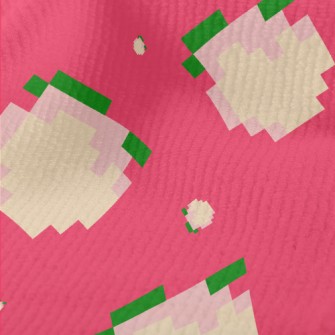 Cartoon Pixel Peach Terry