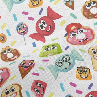 Funny American Desserts Performance Linen