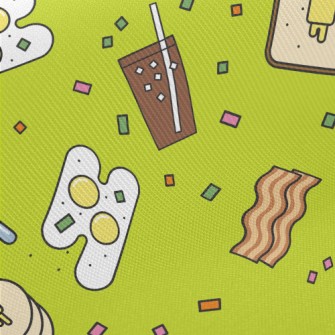 Cartoon American Breakfast Twill