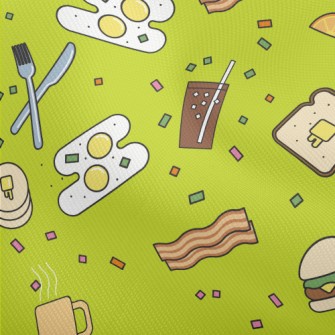 Cartoon American Breakfast Dobby