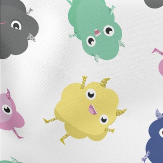 Colorful Cloud Monster Stretch Ponte