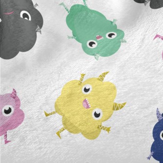 Colorful Cloud Monster Minky
