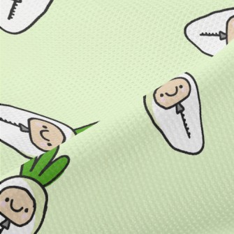 Cute White Radish Sleeping Bag Piqué