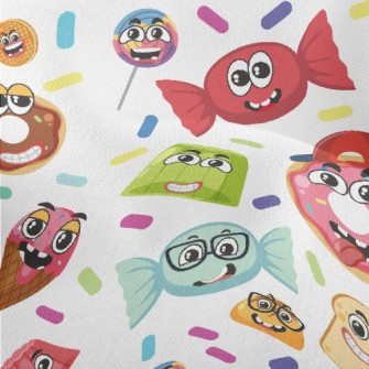 Funny American Desserts Lightweight Performance Linen