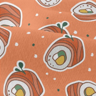 Sticker Of A Cartoon Sushi Rol Modern Jersey