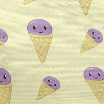 Purple Ice Cream Cone Pongee
