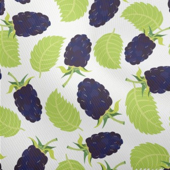 Hand Drawn Blackberry Pattern Dobby
