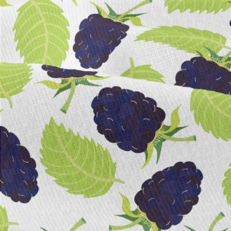 Hand Drawn Blackberry Pattern Modern Jersey