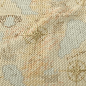 Medieval Vintage Nautical Char Birdseye Piqué