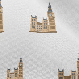 London Big Ben Chiffon