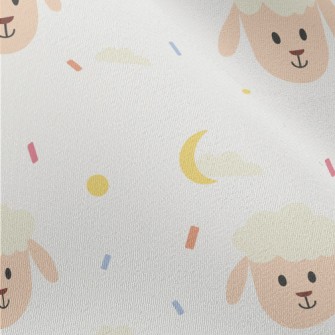 Smiling Cute Sheep Chiffon