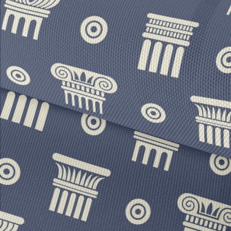 Exquisite Roman Stone Columns Waterproof Oxford