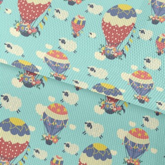 Flower Hot Air Balloon Waterproof Oxford