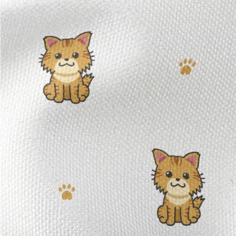 Cute Cartoon Cat Waterproof Canvas