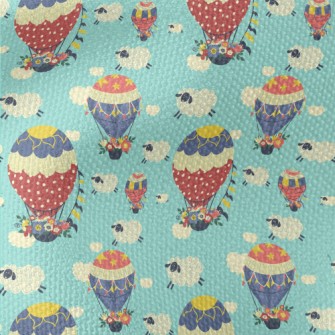 Flower Hot Air Balloon Waterproof Canvas