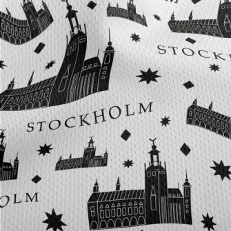 Stockholm Silhouette Athletic Mesh Flat Back