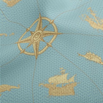 Ancient Nautical Charts Athletic Mesh Flat Back