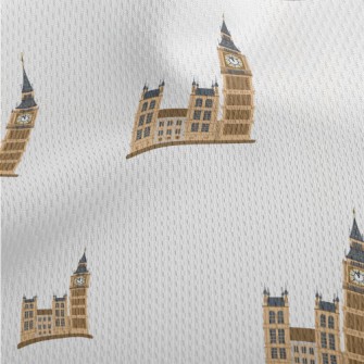 London Big Ben Athletic Mesh Flat Back