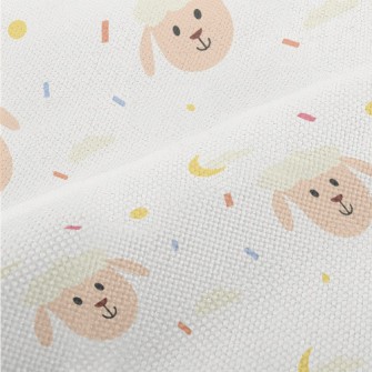 Smiling Cute Sheep Performance Linen