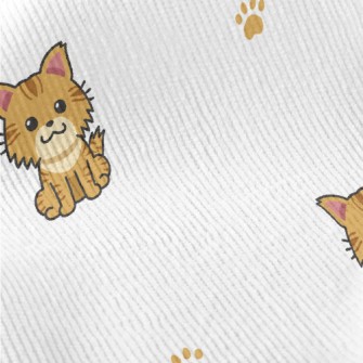 Cute Cartoon Cat Standard Corduroy