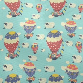 Flower Hot Air Balloon Dobby