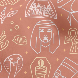 Ancient Egyptian Culture Micro Fleece