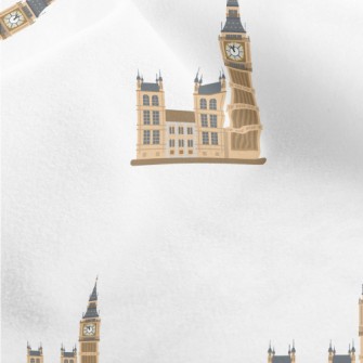 London Big Ben Micro Fleece