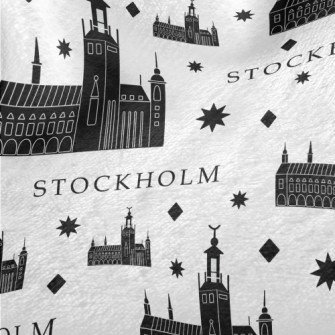 Stockholm Silhouette Minky