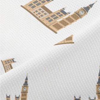 London Big Ben Piqué