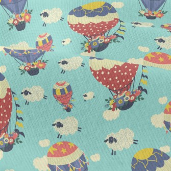 Flower Hot Air Balloon Modern Jersey