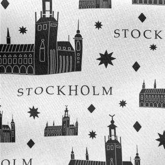 Stockholm Silhouette Jersey Backed Fleece