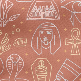 Ancient Egyptian Culture Jersey Backed Fleece